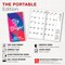 BrownTrout; Big & Bright Large Print | 2027-2028 3.5 x 6.5 Inch Two Year Monthly Pocket Planner Calendar; Category:Planners; Image:7